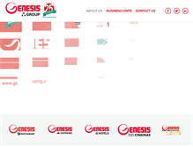 Tablet Screenshot of genesisgroupng.com